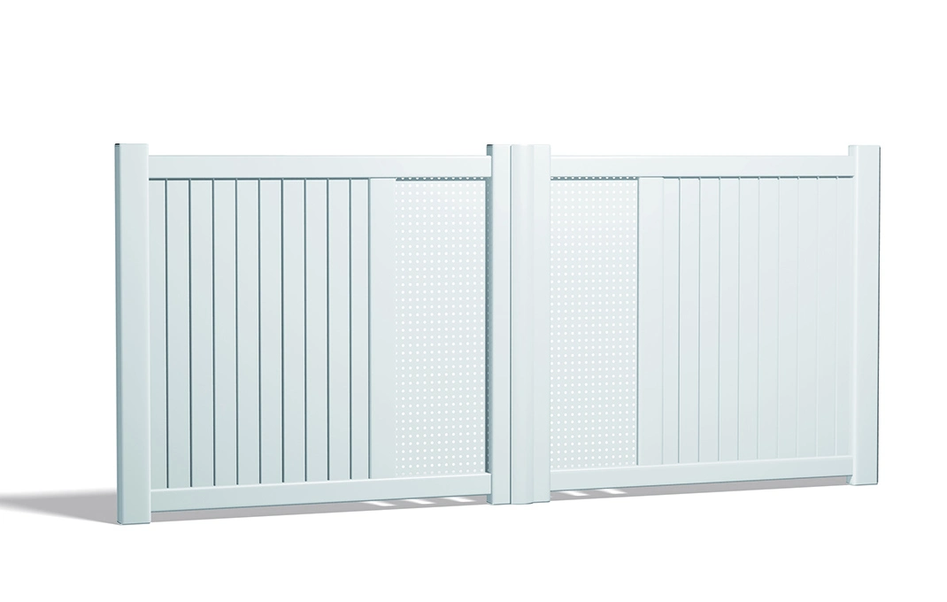 portail en aluminium secchi battant Prefalu