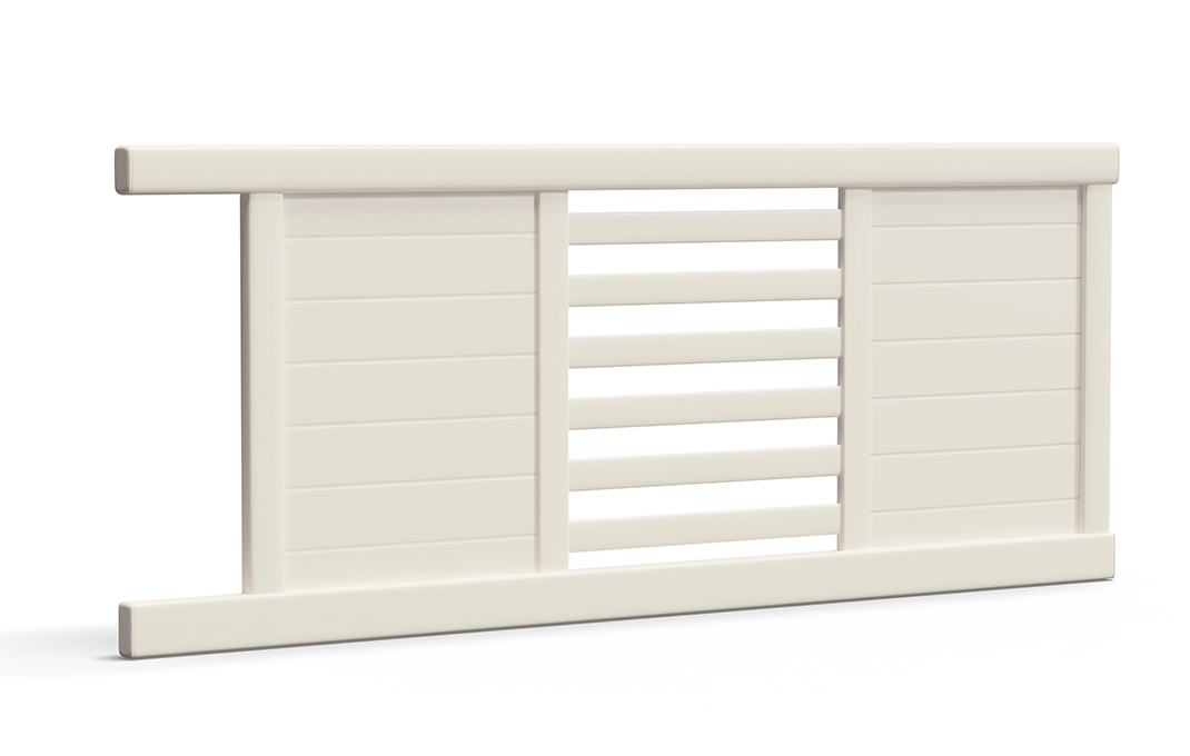 portail en aluminium zagros coulissant blanc Prefalu